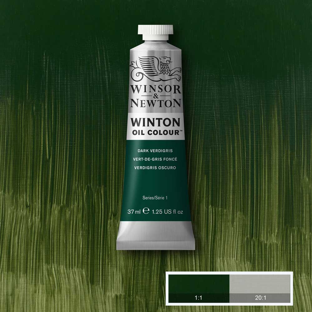 Winsor & Newton Winton Yağlı Boya 37ml Dark Verdigris 405