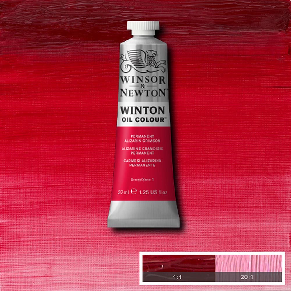 Winsor & Newton Winton Yağlı Boya 37ml Permanent Alizarin Crimson 468