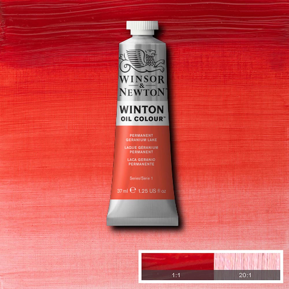 Winsor & Newton Winton Yağlı Boya 37ml Permanent Geranium Lake 480