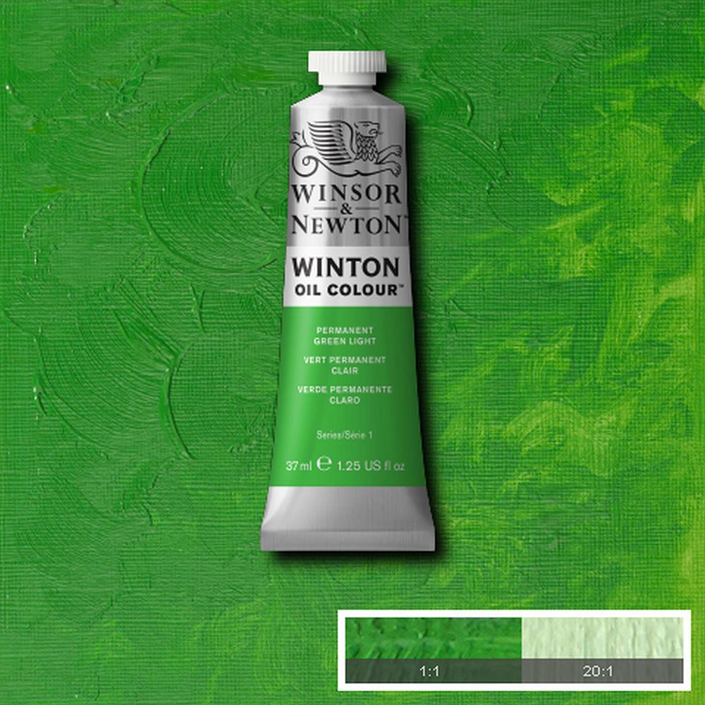 Winsor & Newton Winton Yağlı Boya 37ml Permanent Green Light 483