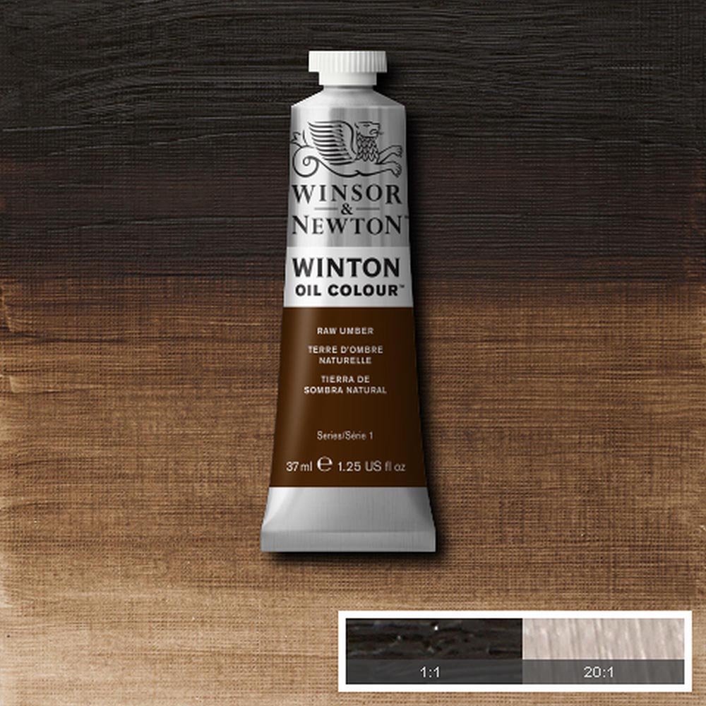 Winsor & Newton Winton Yağlı Boya 37ml Raw Umber 554