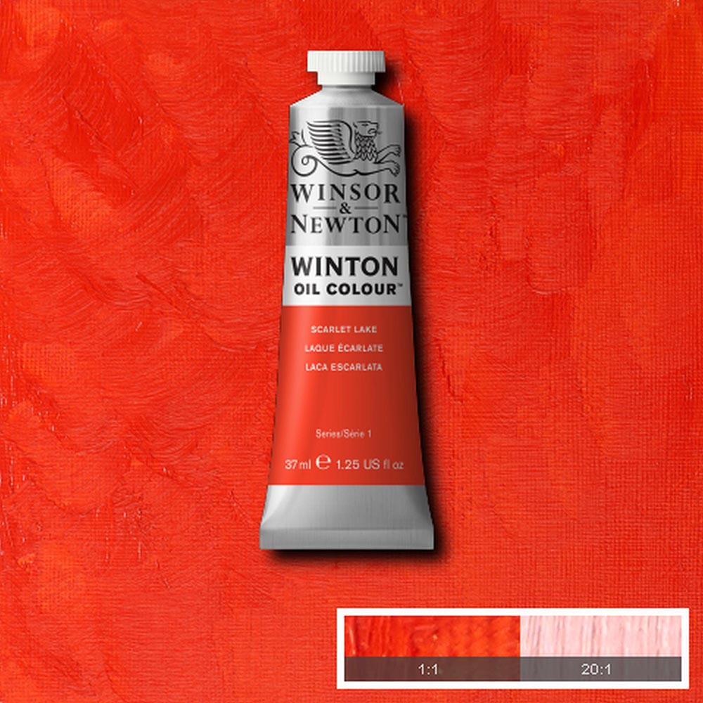 Winsor & Newton Winton Yağlı Boya 37ml Scarlet Lake 603