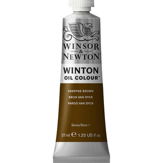 Winsor & Newton Winton Yağlı Boya 37ml Vandyke Brown 676