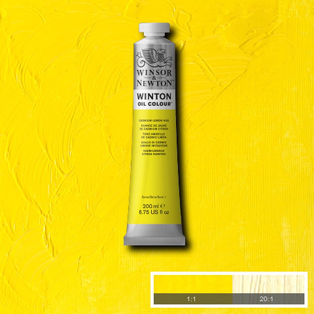 Winsor & Newton Winton Yağlı Boya 200ml Cadmium Lemon Hue 087