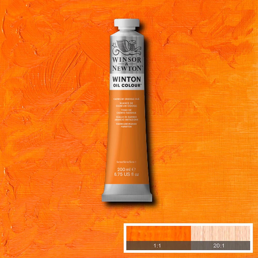 Winsor & Newton Winton Yağlı Boya 200ml Cadmium Orange Hue 090