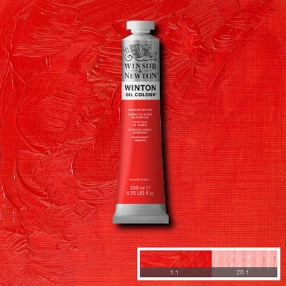 Winsor & Newton Winton Yağlı Boya 200ml Cadmium Red Hue 095