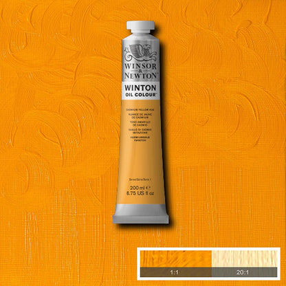 Winsor & Newton Winton Yağlı Boya 200ml Cadmium Yellow Hue 109