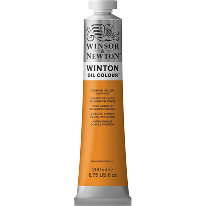Winsor & Newton Winton Yağlı Boya 200ml Cadmium Yellow Deep Hue 115