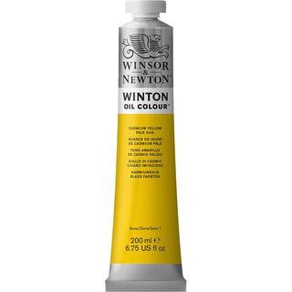 Winsor & Newton Winton Yağlı Boya 200ml Cadmium Yellow Pale Hue 119