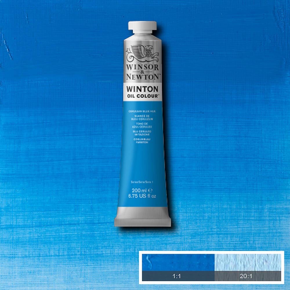 Winsor & Newton Winton Yağlı Boya 200ml Cerulean Blue Hue 138