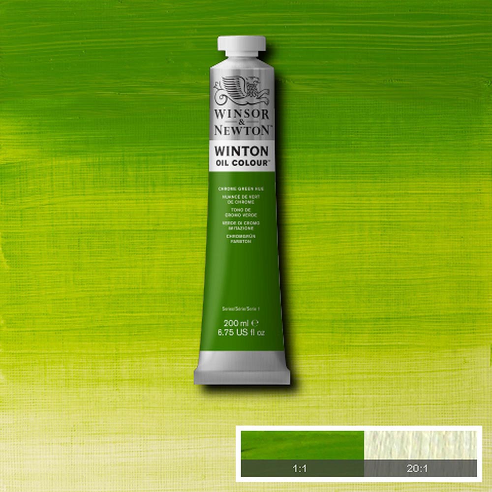 Winsor & Newton Winton Yağlı Boya 200ml Chrome Green Hue 145