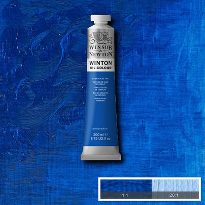 Winsor & Newton Winton Yağlı Boya 200ml Cobalt Blue Hue 179