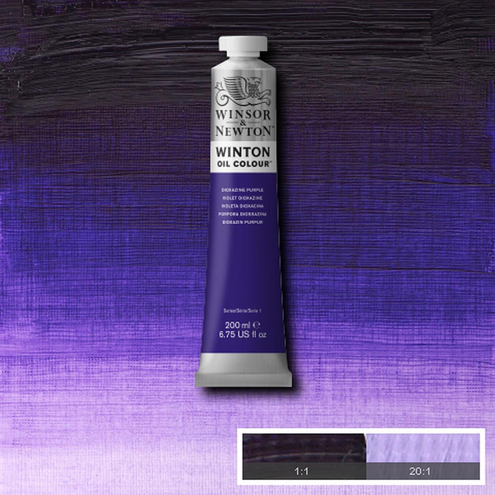 Winsor & Newton Winton Yağlı Boya 200ml Dioxazine Purple 229