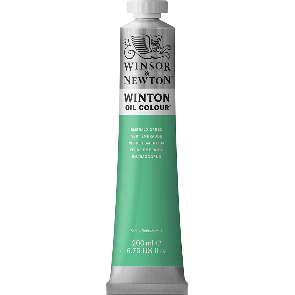 Winsor & Newton Winton Yağlı Boya 200ml Emerald Green 241