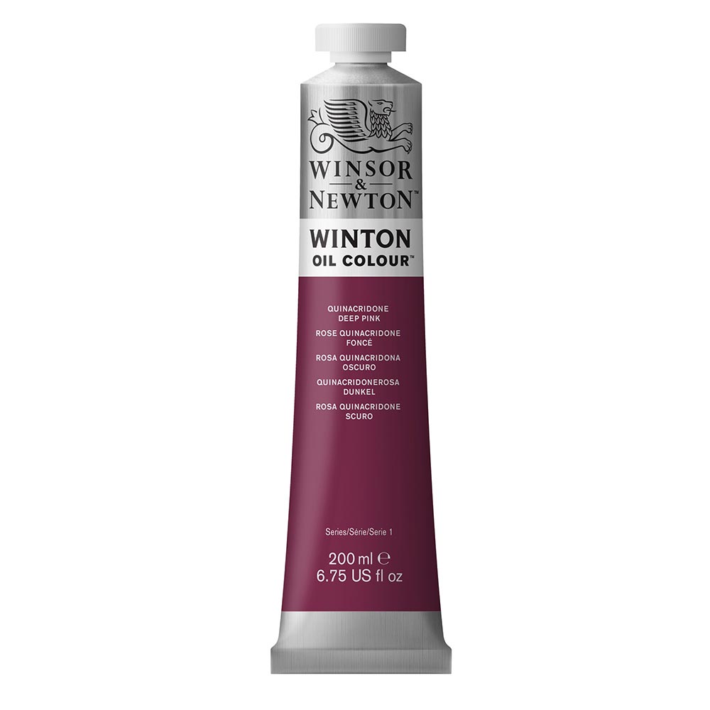 Winsor & Newton Winton Yağlı Boya 200ml Quinacridone Deep Pink 250
