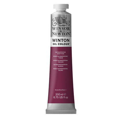 Winsor & Newton Winton Yağlı Boya 200ml Quinacridone Deep Pink 250