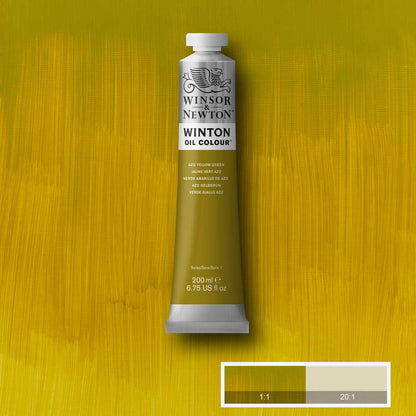 Winsor & Newton Winton Yağlı Boya 200ml Azo Yellow Green 280