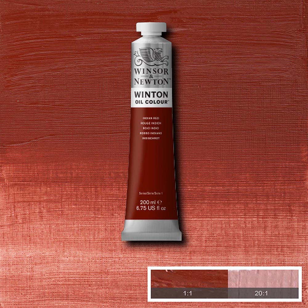 Winsor & Newton Winton Yağlı Boya 200ml Indian Red 317