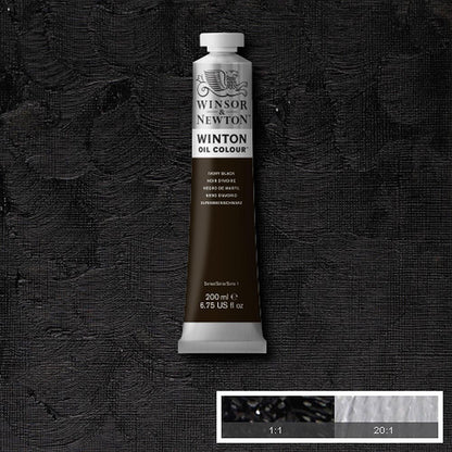 Winsor & Newton Winton Yağlı Boya 200ml Ivory Black 331