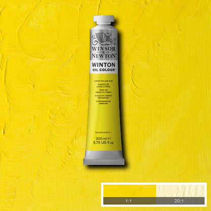 Winsor & Newton Winton Yağlı Boya 200ml Lemon Yellow Hue 346