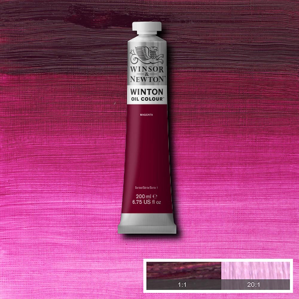 Winsor & Newton Winton Yağlı Boya 200ml Magenta 380