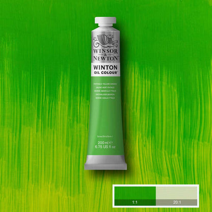 Winsor & Newton Winton Yağlı Boya 200ml Phthalo Yellow Green 403