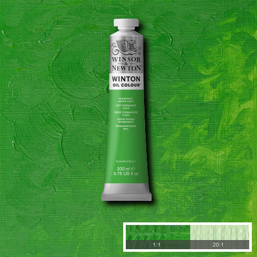 Winsor & Newton Winton Yağlı Boya 200ml Permanent Green Light 483
