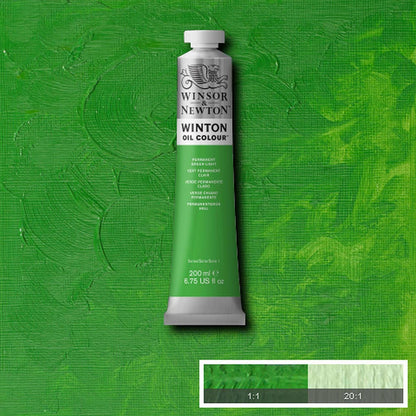 Winsor & Newton Winton Yağlı Boya 200ml Permanent Green Light 483