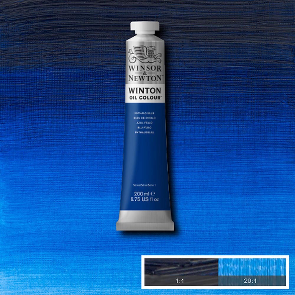 Winsor & Newton Winton Yağlı Boya 200ml Phthalo Blue 516