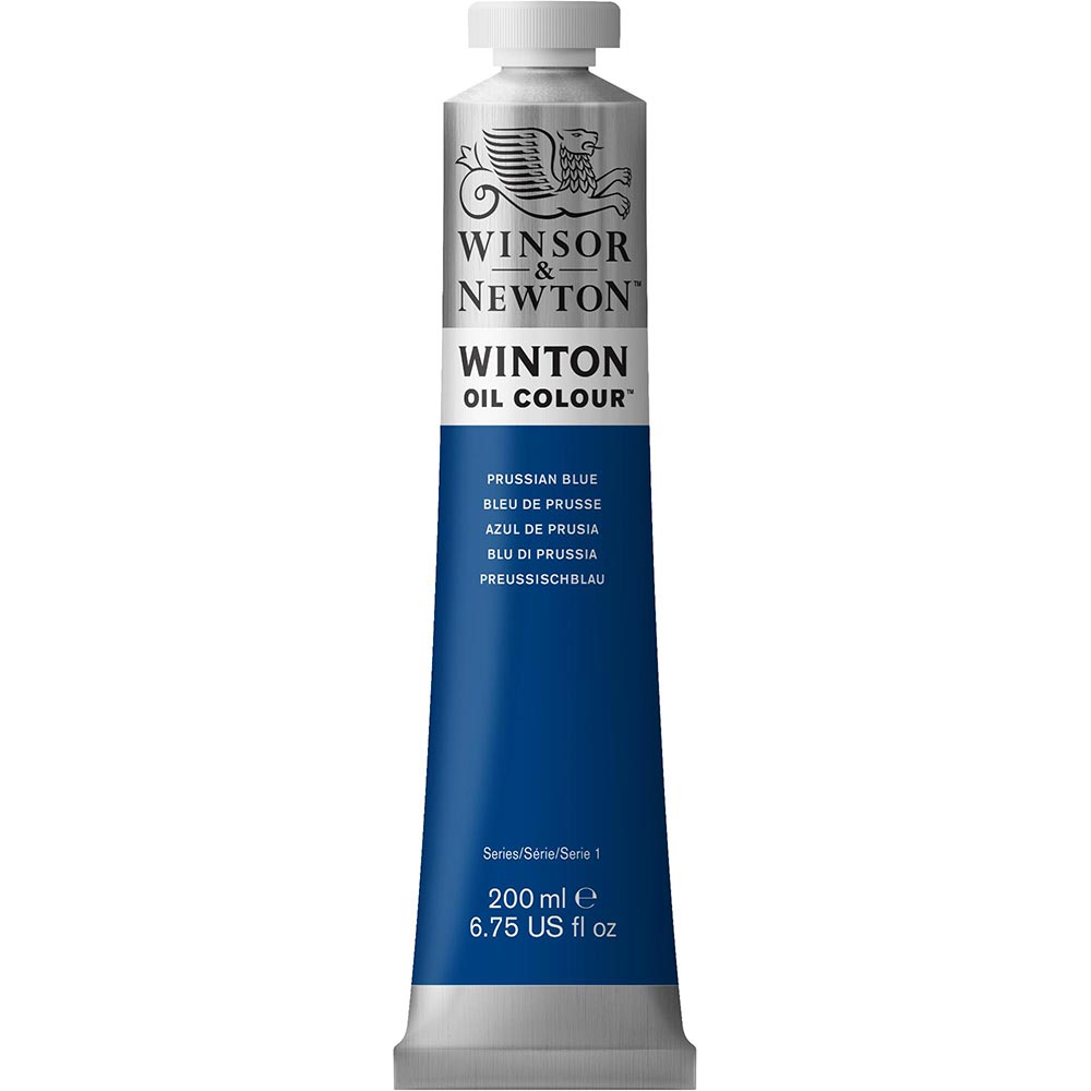 Winsor & Newton Winton Yağlı Boya 200ml Prussian Blue 538