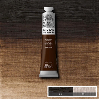 Winsor & Newton Winton Yağlı Boya 200ml Raw Umber 554