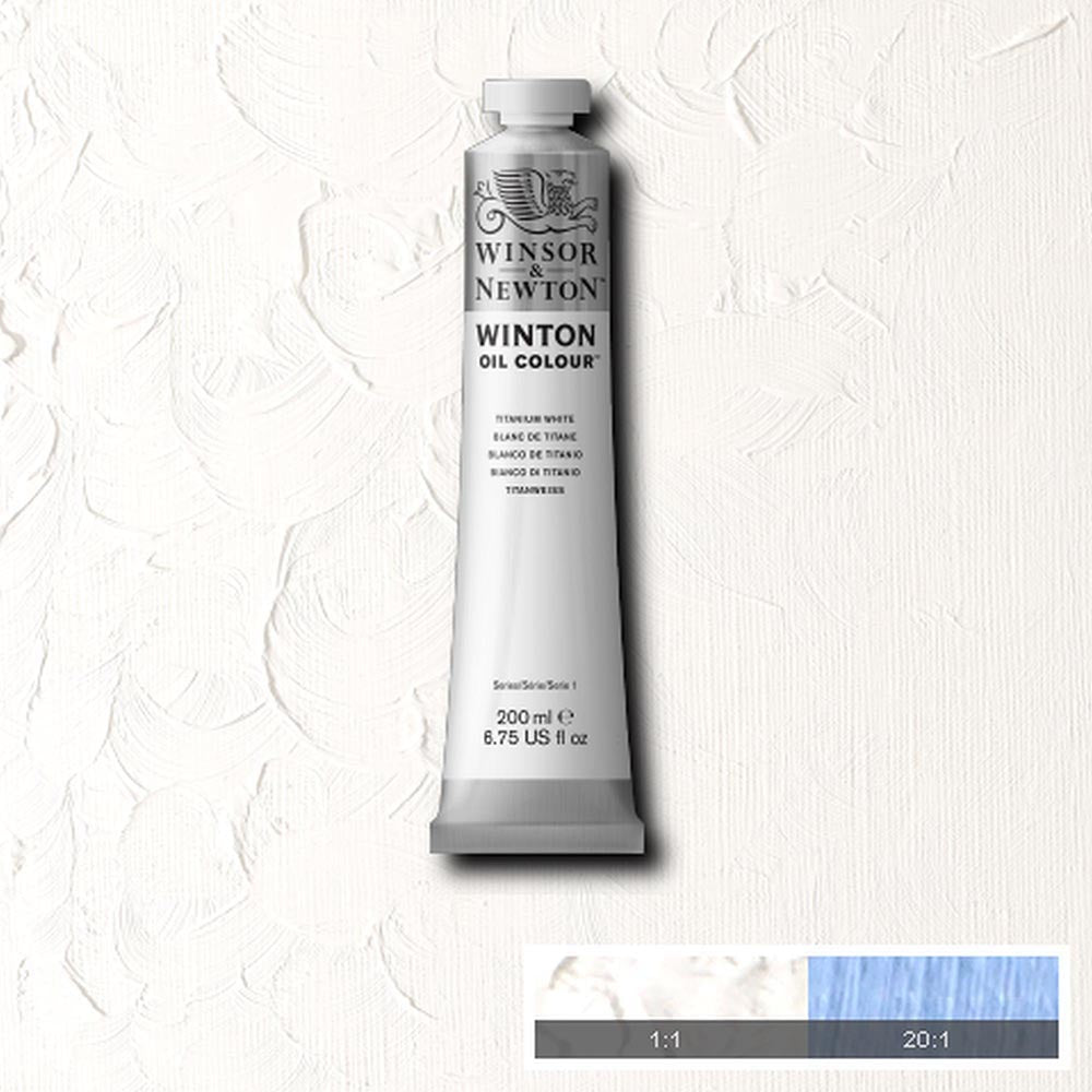 Winsor & Newton Winton Yağlı Boya 200ml Titanium White 644
