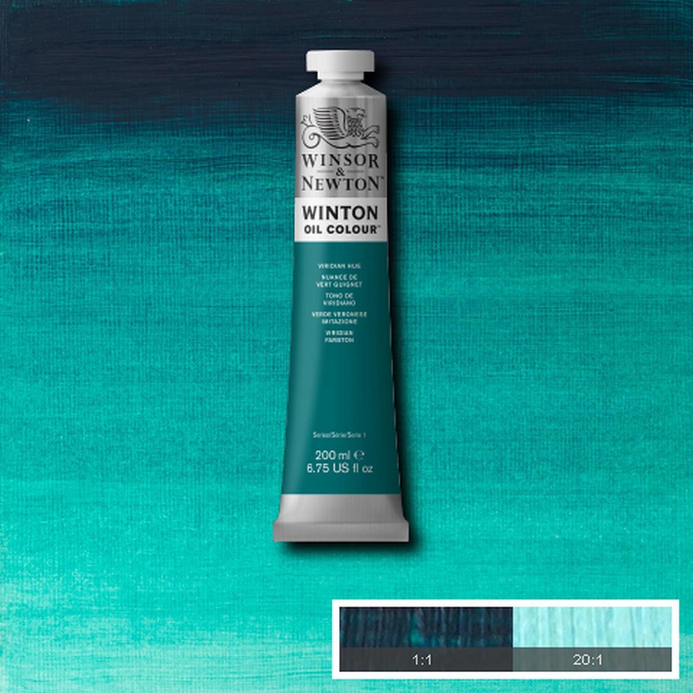 Winsor & Newton Winton Yağlı Boya 200ml Viridian Hue 696