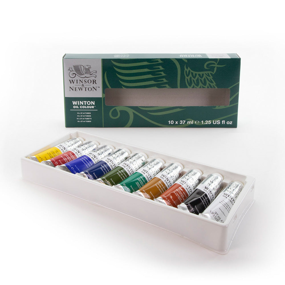 Winsor & Newton Winton Yağlı Boya Başlangıç Seti 10 x 37ml