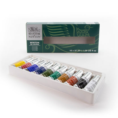 Winsor & Newton Winton Yağlı Boya Başlangıç Seti 10 x 37ml