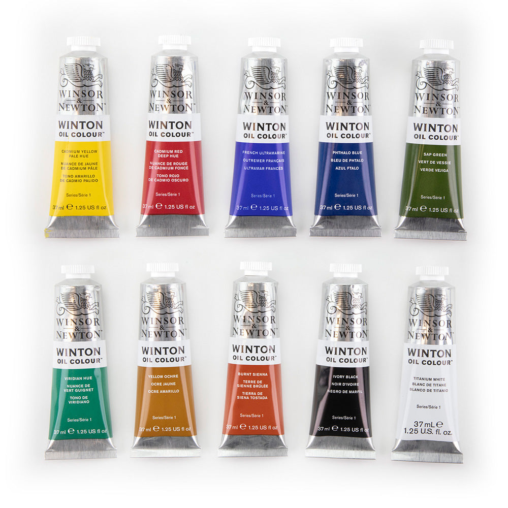 Winsor & Newton Winton Yağlı Boya Başlangıç Seti 10 x 37ml