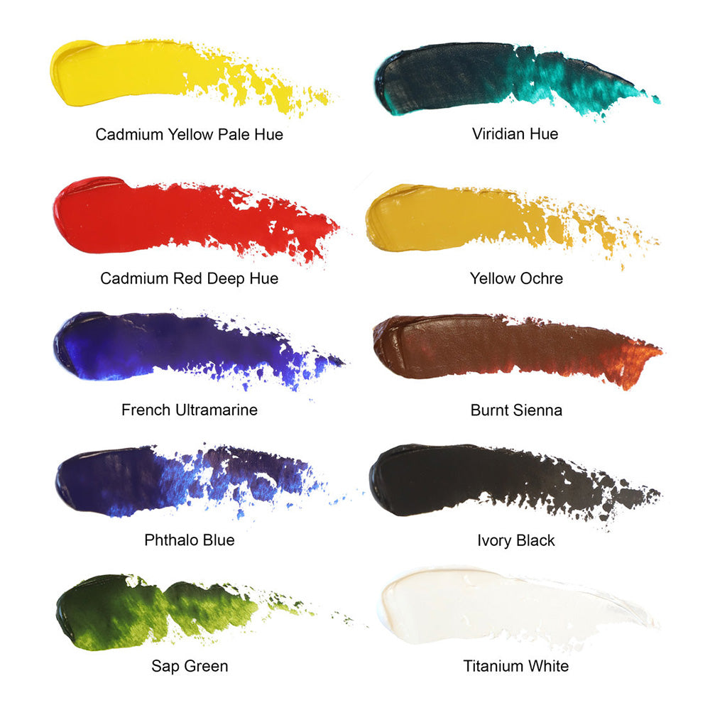Winsor & Newton Winton Yağlı Boya Başlangıç Seti 10 x 37ml