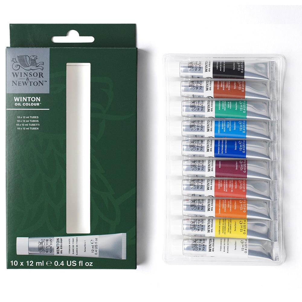 Winsor & Newton Winton Yağlı Boya Access Boya Seti 10x12ml Tüp