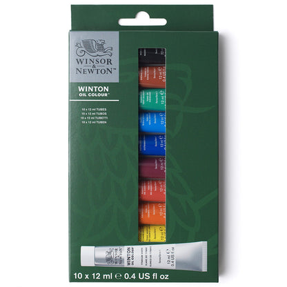 Winsor & Newton Winton Yağlı Boya Access Boya Seti 10x12ml Tüp