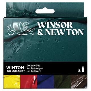 Wintor & Newton Winton Yağlı Boya Botanic Set 5x37ml Tüp