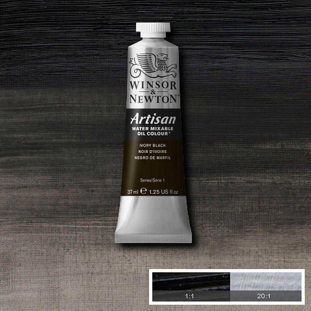 Winsor & Newton Artisan Yağlı Boya 37ml Ivory Black 331 S.1