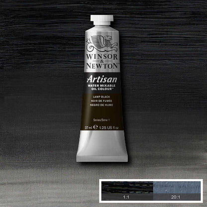 Winsor & Newton Artisan Yağlı Boya 37ml Lamp Black 337 S.1