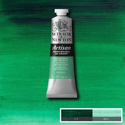 Winsor & Newton Artisan Yağlı Boya 37ml Phthalo Green (Yellow Shade) 521 S.1