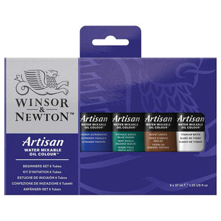 Winsor & Newton Artisan Yağlı Boya Beginner Set 6x37ml
