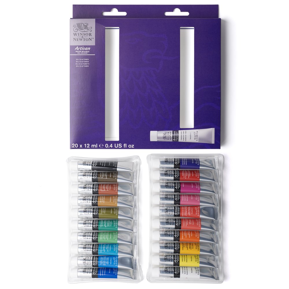 Winsor & Newton Artisan Yağlı Boya Access Boya Seti 20x12ml Tüp