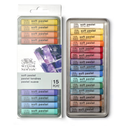 Winsor & Newton Yumuşak Pastel Seti (15 Renk)