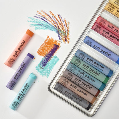 Winsor & Newton Yumuşak Pastel Seti (15 Renk)
