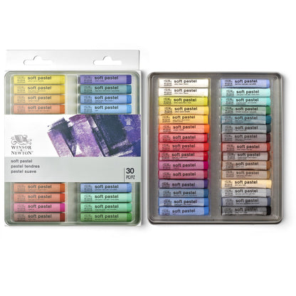 Winsor & Newton Yumuşak Pastel Seti (30 Renk)