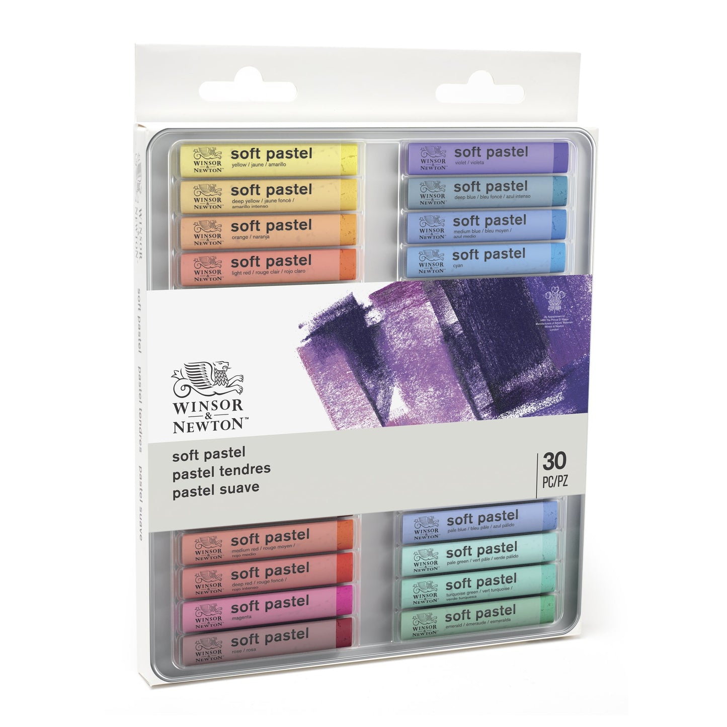 Winsor & Newton Yumuşak Pastel Seti (30 Renk)