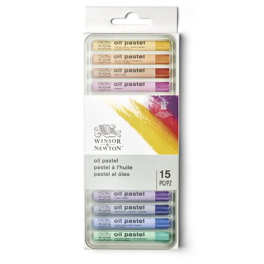 Winsor & Newton Yağlı Pastel Seti (15 Renk)